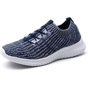 Women's Slip On Walking Shoes Lightweight Running Memory Foam Sneakers